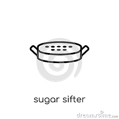 sugar sifter icon from Kitchen collection. Vector Illustration