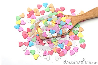 Sugar sprinkle Stock Photo