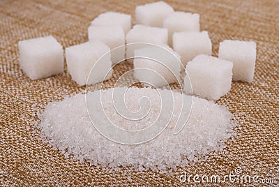 Sugar. Stock Photo