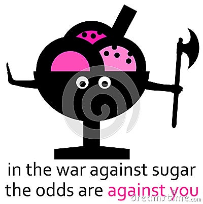 Sugar war Stock Photo