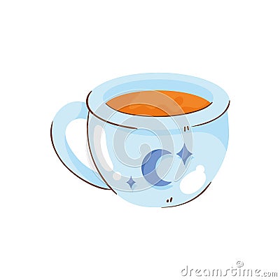 suhoor food tea Vector Illustration