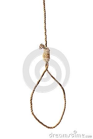 Suicide Noose Stock Photo