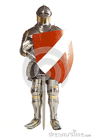 Suit of Armour Stock Photo