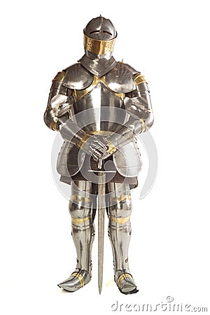 Suit of Armour Stock Photo