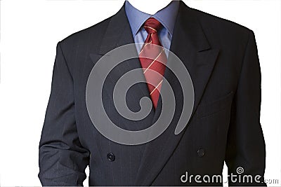 Suit and tie Stock Photo