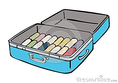 Suitcase Vector Illustration