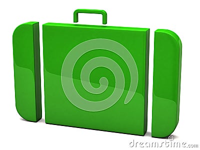 Suitcase icon Stock Photo