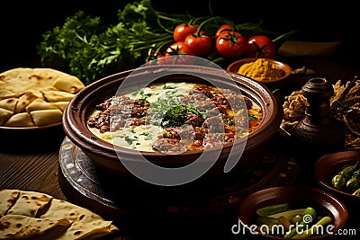 Sujuk. Traditional dishes of Caucasian cuisine Stock Photo