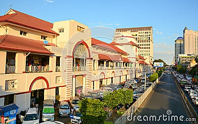 Sule Boulevard with Bogyoke Market in Yangon Editorial Stock Photo