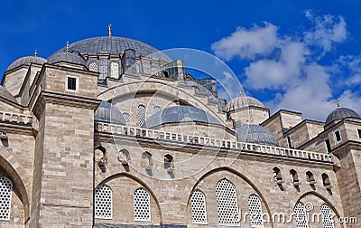 Suleiman Mosque 10 Stock Photo