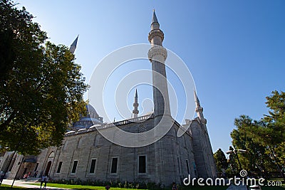 Suleiman Mosque Editorial Stock Photo