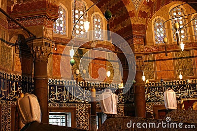 Suleyman the Magnificent`s turbe tomb Stock Photo