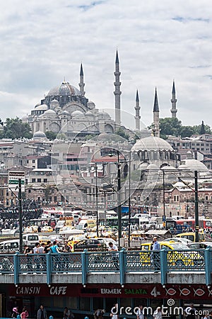 Suleymaniye Mosque Istanbul Turkey Editorial Stock Photo