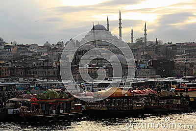 Suleymaniye mosque Editorial Stock Photo