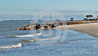 Sullivan`s Island, South Carolina Stock Photo