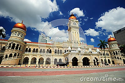 Sultan Abdul Samad Building Editorial Stock Photo