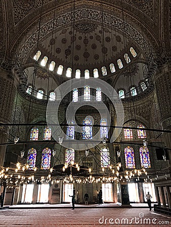 Sultan Ahmed Mosque Editorial Stock Photo