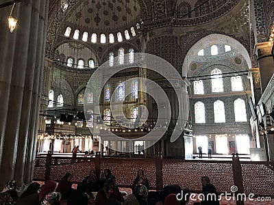 Sultan Ahmed Mosque Editorial Stock Photo