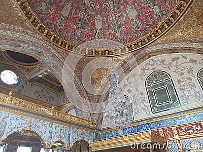 Sultan suleyman mosque castle Istanbul Stock Photo