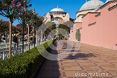 Sultanahmet district, Istanbul, Turkey Editorial Stock Photo