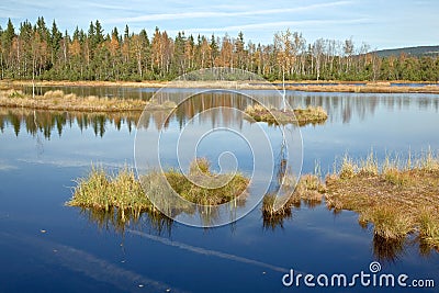 Sumava Mountains, Czech Republic Stock Photo