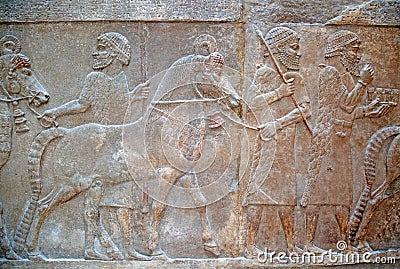 Sumerian artifact Stock Photo