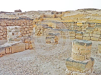 Sumhuram Old City Salalah, Oman Stock Photo