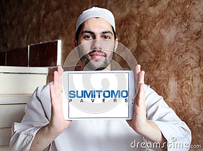 Sumitomo Construction Machinery logo Editorial Stock Photo