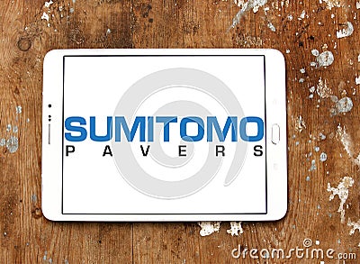 Sumitomo Construction Machinery logo Editorial Stock Photo