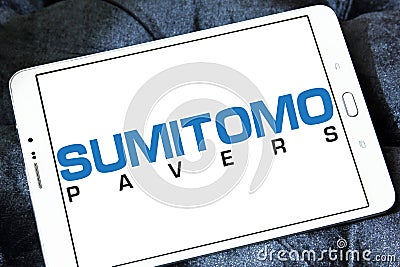 Sumitomo Construction Machinery logo Editorial Stock Photo