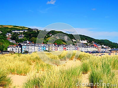 Summer in Aberdovey. Wales Stock Photo
