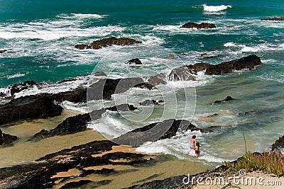 Summer beach Stock Photo