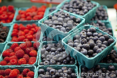 Summer Berries Stock Photo