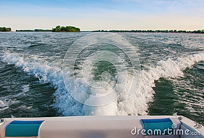 Summer Boating Stock Photo