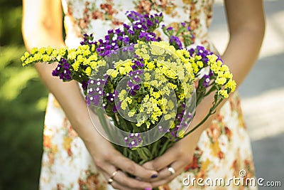 Summer bouquet Stock Photo