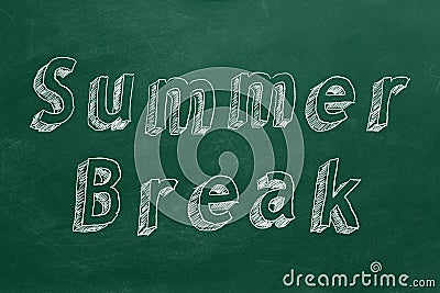 Summer Break Stock Photo