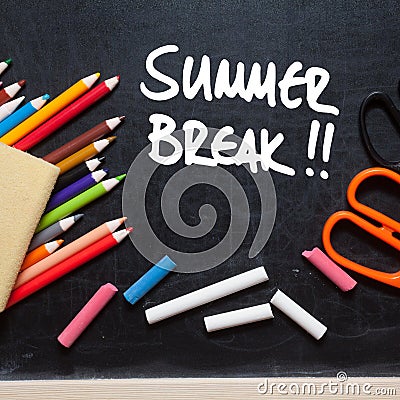 Summer break Stock Photo