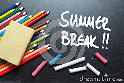 Summer break Stock Photo