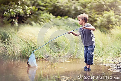 Summer childhood Stock Photo