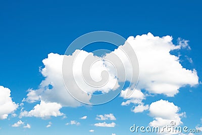 Summer cloudscape Stock Photo