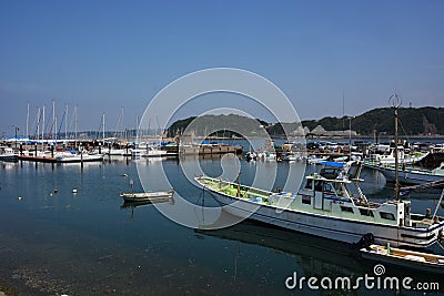 Summer Coast/Japan Kanagawa Shonan Coast Editorial Stock Photo