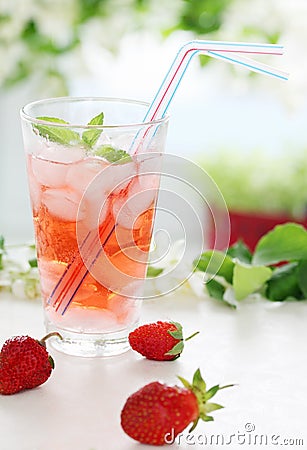Summer cold beverage Stock Photo