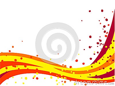 Summer colorful background Vector Illustration