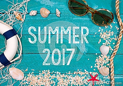 Summer 2017 Stock Photo