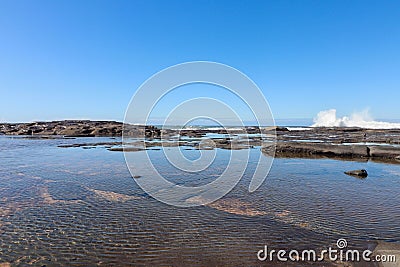 Walkers beach at South Coast New South Wales, Australia Stock Photo