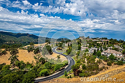 Summer Day in the East Bay Stock Photo