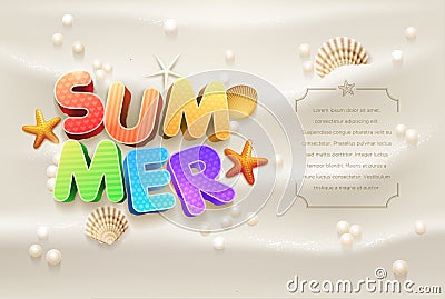 Summer Design template Vector Illustration