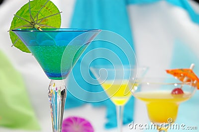 Summer Drinks Stock Photo