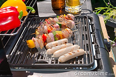 Summer grill party Stock Photo
