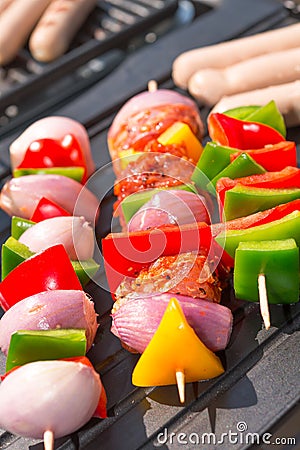 Summer grill party Stock Photo